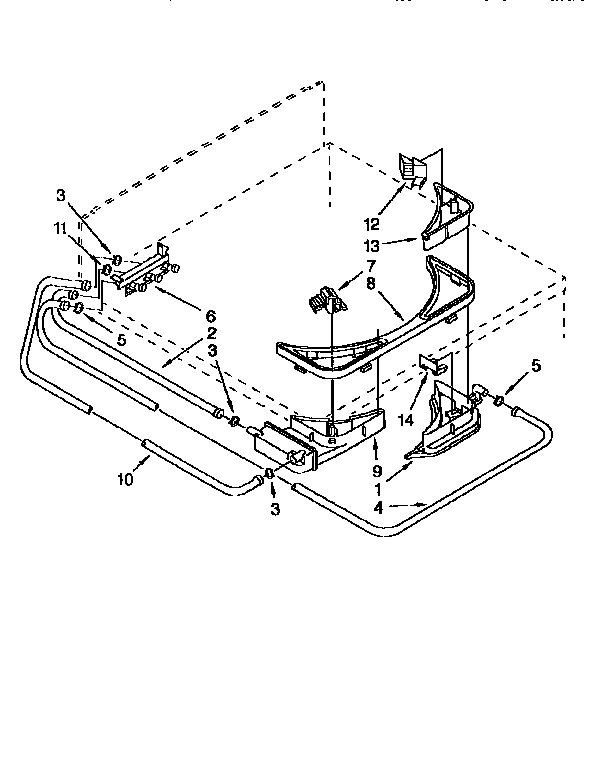 Beach, detergent and rinse dispenser