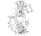 Kenmore 41799570100 tub assembly diagram