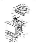 Escutcheon and door assembly