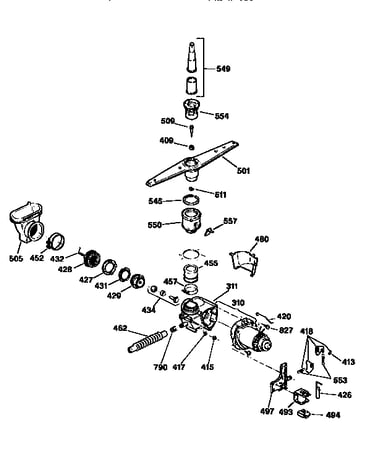 Motor pump-mechanism