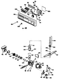 Escutcheon and motor assembly