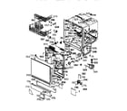 Kenmore 3631674590 door and body diagram