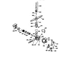 Kenmore 3631414597 motor pump mechanism diagram