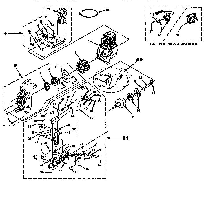 Starter assembly
