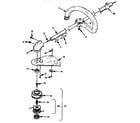 Craftsman 51774119 handle and stringhead assembly diagram