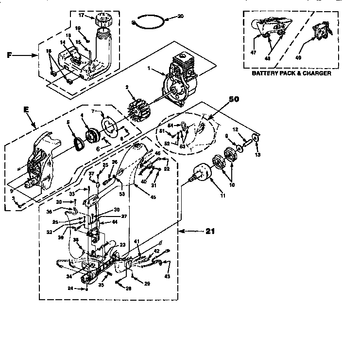 Starter assembly