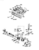 Escutcheon & motor pump