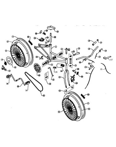 Frame and wheel