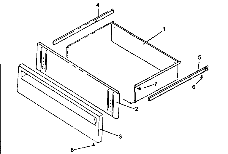 STORAGE DRAWER ASSEMBLY