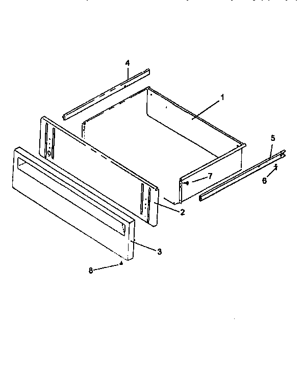 Storage drawer assembly