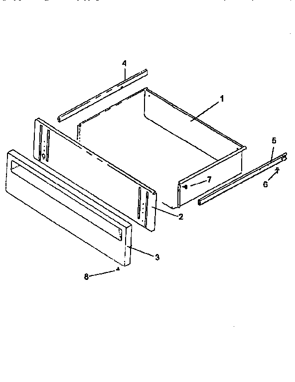 Storage drawer assembly