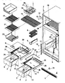 Cabinet shelving