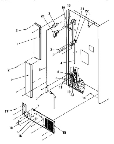 Cabinet back