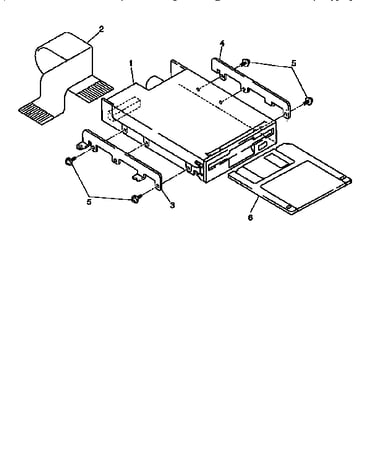 Floopy disk drive assembly
