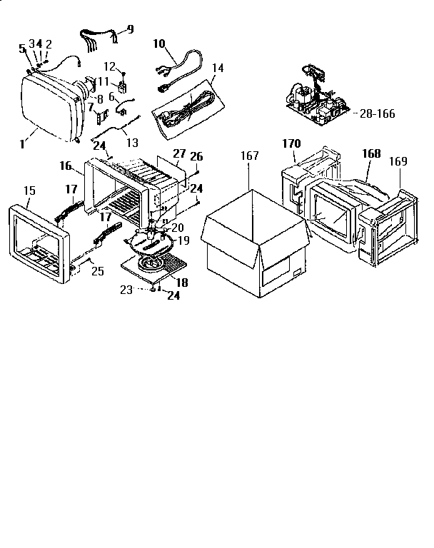CRT ASSEMBLY