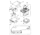 Brother WP-3100 disk drive assembly diagram