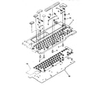 Brother LW-400 keyboard mechanism/u.s.a. diagram
