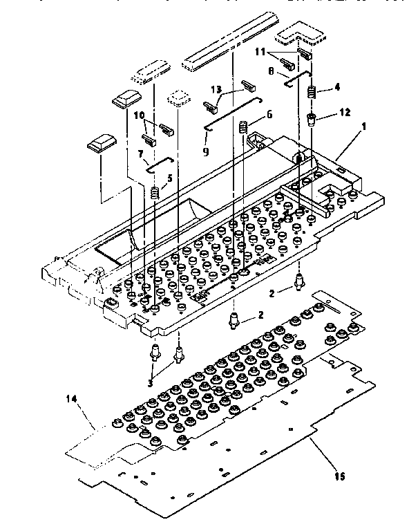 KEYBOARD MECHANISM/U.S.A.