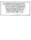 Character keys/usa. english