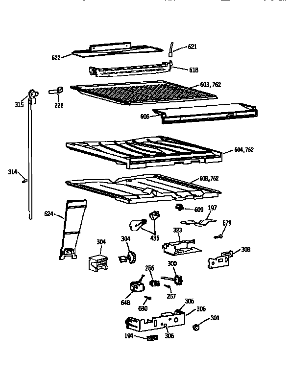 Compartment separator