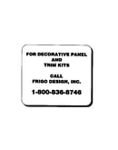 Decorative panel and trim kits
