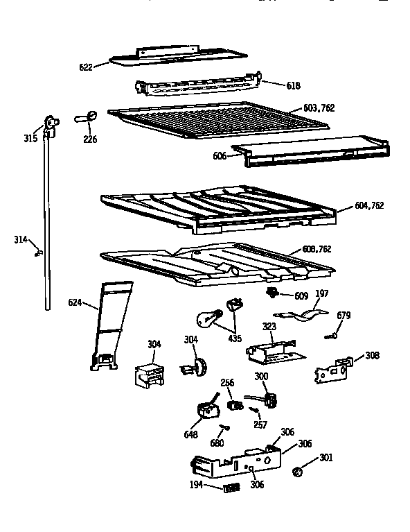 Compartment separator