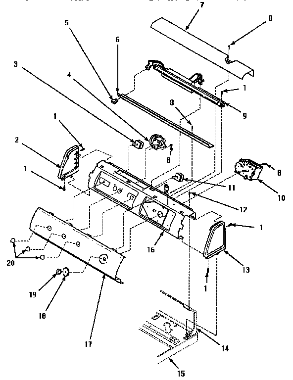 Graphic panel & controls