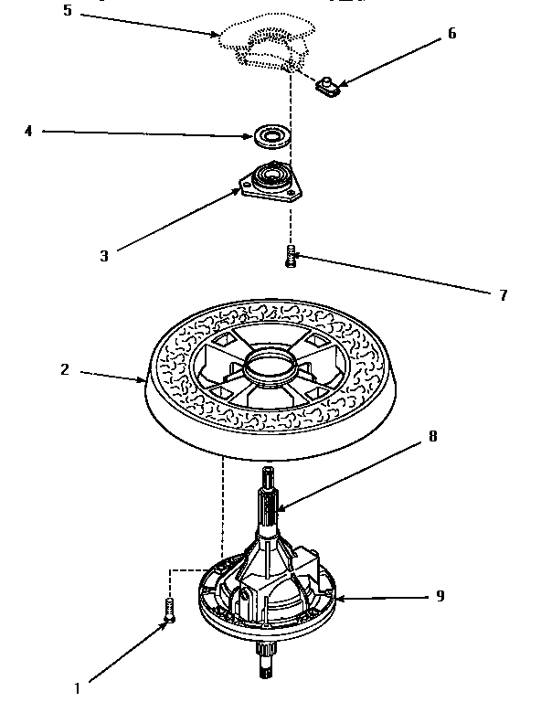 Transmission assy & balance ring