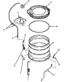 Outer tub & pressure hose