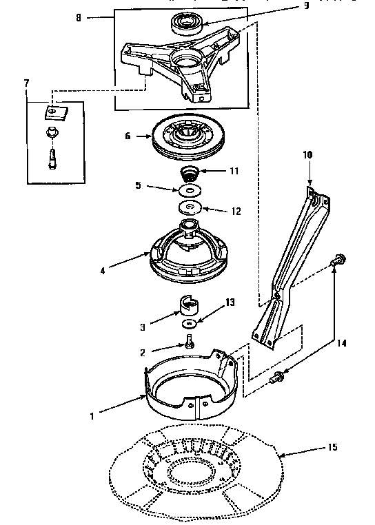 BEARING HOUSING & PIVOT DOME