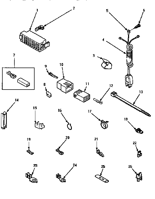 Power cord & terminals