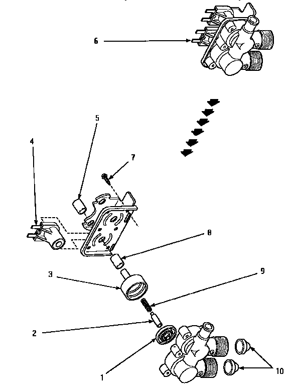 34963 mixing valve assembly