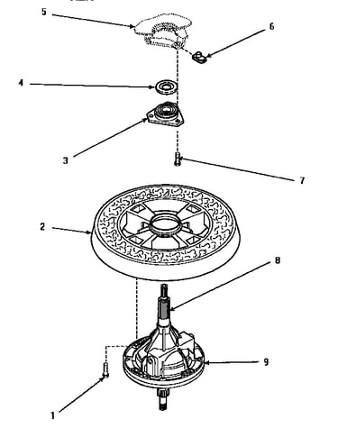Transmission assy & balance ring