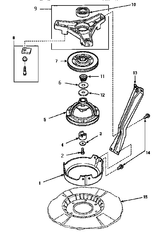 BEARING HOUSING & PIVOT DOME