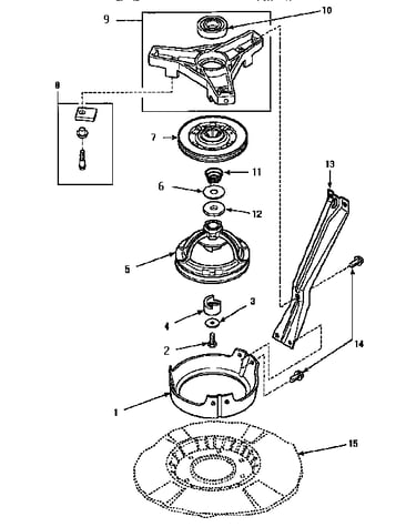 Bearing housing & pivot dome