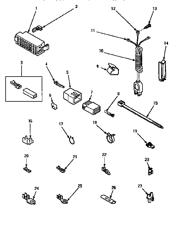 POWER CORD & TERMINALS