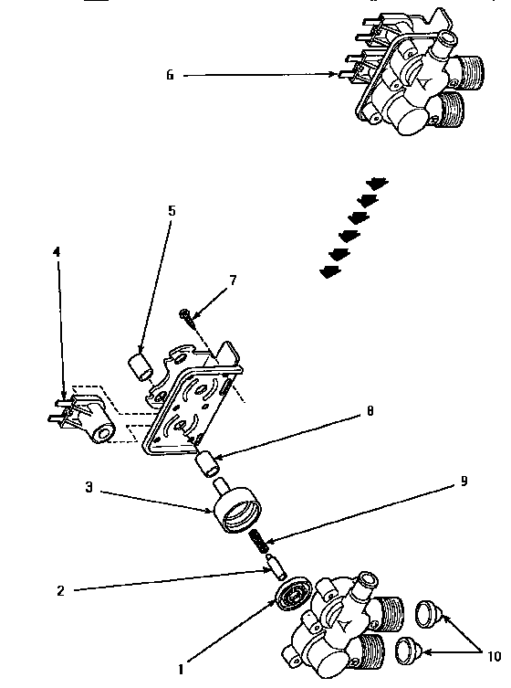 34963 mixing valve assembly