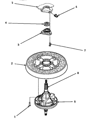 Transmission assy & balance ring
