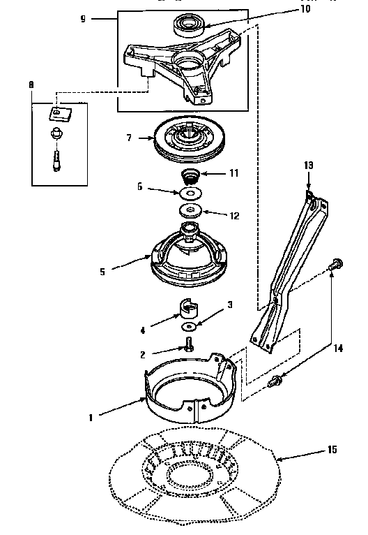 Bearing housing & pivot dome
