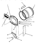 Front bulkhead, seal & cylinder