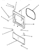 Lower access, front panel & seal