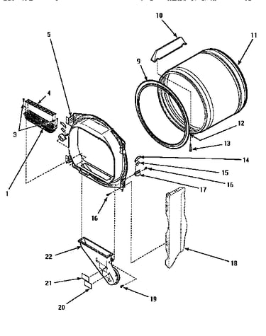Front bulkhead, seal & cylinder