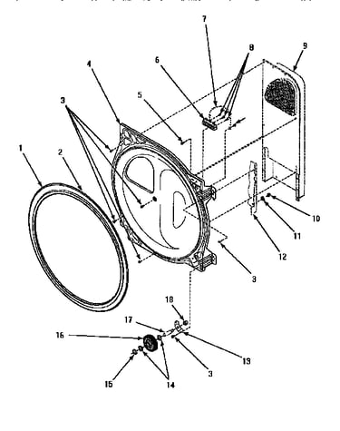 Rear bulkhead & terminal block