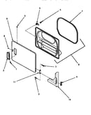 Loading door