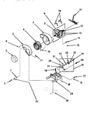 Motor, exhaust fan & belt