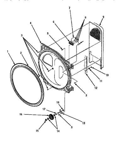 Rear bulkhead & terminal block