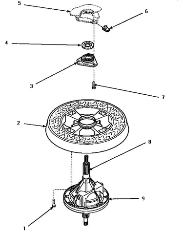 Transmission assy & balance ring