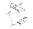 Amana AWM290W2 connector blocks & terminals diagram