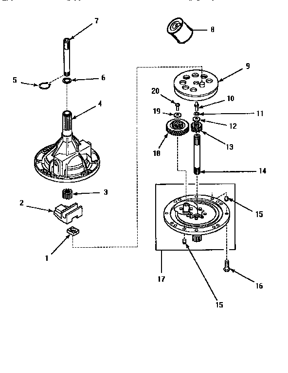 34526P TRANSMISSION ASSEMBLY