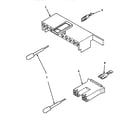 Amana AWM573W2 connector blocks & terminals diagram